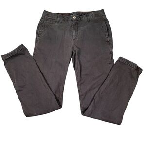 Scotch & Soda Men’s Gray Chino Pants Size 32x34 Casual Flat Front Trousers